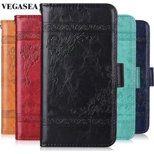 Para For On Y9 2018 Book Case With Strap Flip Wallet Case For Huawei Y9 2018 FLA-LX1 FLA-LX2 FLA-LX3 Coque