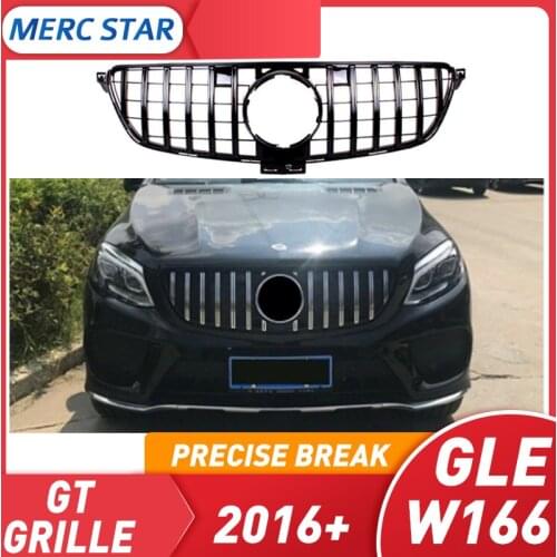 Front Grate for GLE CLASS W166 W292 GT R for GLE coupe AMG 63 GLE 63S GLE300 GLE320 G350 without emblem 2016