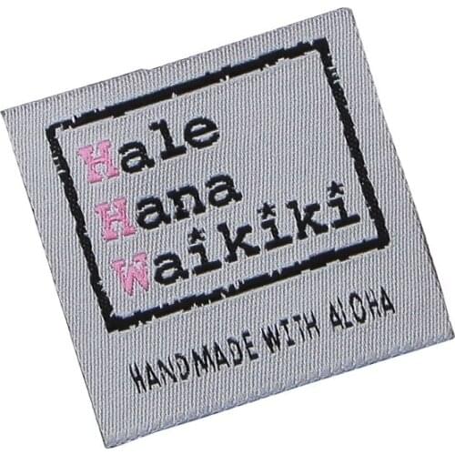 Customized Home Textiles Brand Logo Labels For Clothing Fabric Tags Custom Crafts Woven Label For Gift Hand Craft Text Tag
