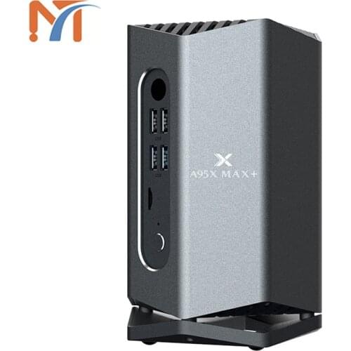 Gaming TV Box Android 9.0 A95X Max+ Smart TV Support Motion Sensing Game and HDD SSD Support Plex Media Player Set top box