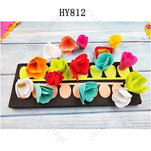 Folded flower cutting dies die cut &wooden dies Suitable for common die cutting machines on the market