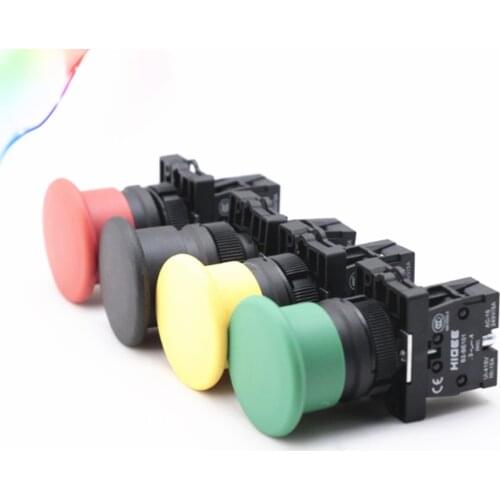 XB2-EC31/42/51/61 mushroom head pushbutton 40mm push button switch