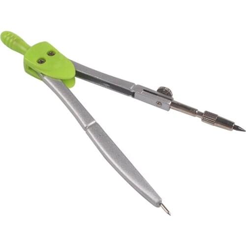 9Pc Geometry Set Metal Compass Geometry Precision Tool Set with Shatterproof Storage Box for Student Drawing Supply NK-Shopping