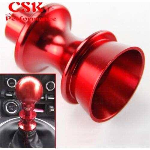 Aluminium Gear Shift Knob Reverse Lifter Up For Subaru BRZ Toyota FT86 GT86