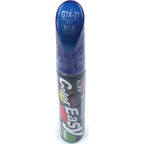 Car scratch repair pen, auto paint pen gray metalic GTA-31 for Toyota Vios Corolla Reiz vois highlander Crown RAV4 Camry Yaris