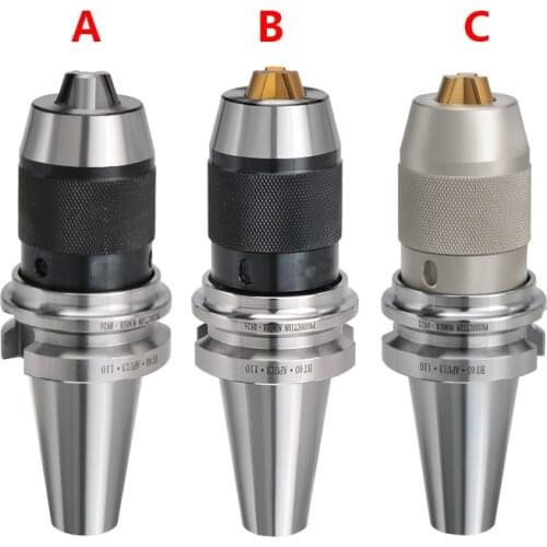 BT30 BT40 NT30 NT40 APU08 APU13 APU16 80L 100L 110L precision CNC integrated self tightening drill chuck for drilling machine