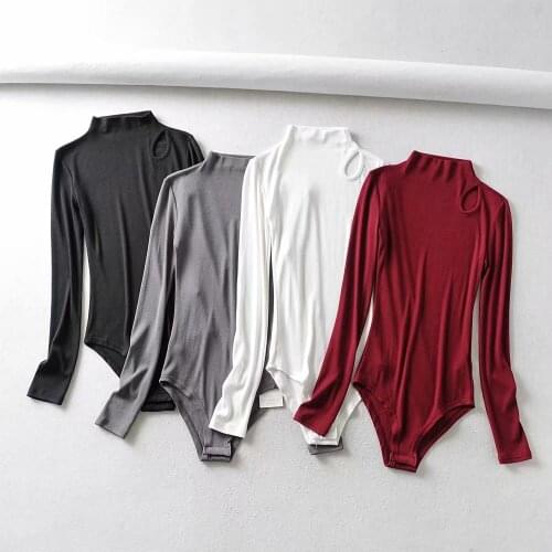 FXJC Women's Long Sleeve Bodysuits