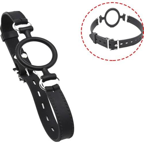 Sex Erotic Toys Silicone O-rings Open Mouth Gag Sex Toys Head Harness O Ring Gag SM Game Slave Roleplay Couple Flirting Sex Tool