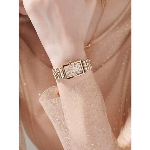 Julius Watch JA-1252 Full Stainless Steel Band Classic Bracelet Reloj Girl Friend Gift With Box