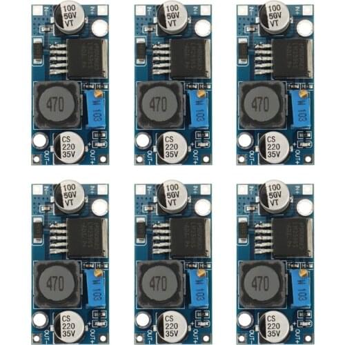 LM2596 DC To DC Buck Converter 3.0-40V To 1.5-35V Power Supply Step Down Module 6PCS/Set