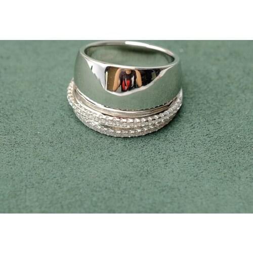 Amorita boutique 925 circle design fashion ring