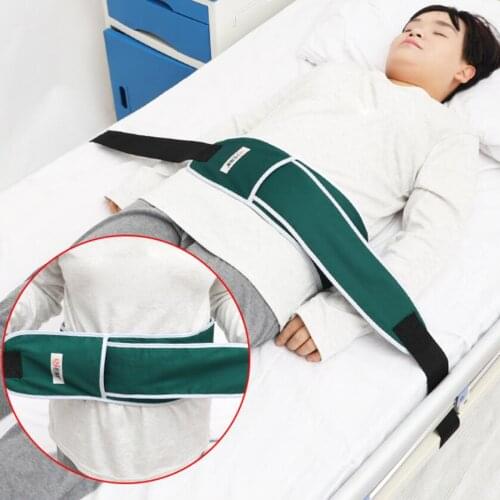 203" Soft Bed Restraint Strap Anti-Fall Waist Belt for Patient Psychopath