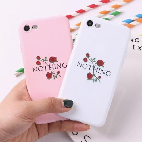 Rose Flower Phone Case for iPhone 12 Mini 11 Pro X XS Max XR 8 7 6 6s Plus Soft TPU Protect Cover
