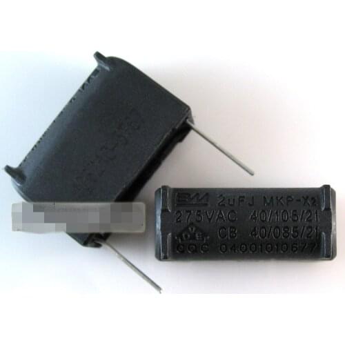 NEW 10pcs Cooker capacitance MKP 2uF vertical 2 uFJ 275V X2