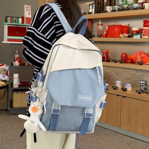 New Fashion Women Backpack Kawaii Mochila Cute Bookbag for Teenager Girls Waterproof Men Travel Rucksack School Bag For Travel50