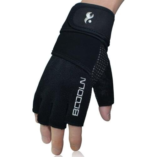 BOODUN New outdoor climbing gloves non-slip wrist anti-skid weight lifting equipment gym gloves fitness sports fitness gloves
