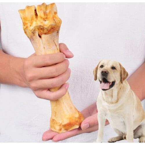 Nearly Indestructible Dog Bone Natural Non-Toxic Puppy Toys For Small Medium Large Dogs Pet Chew Game Dental Care Dog Chew Bones