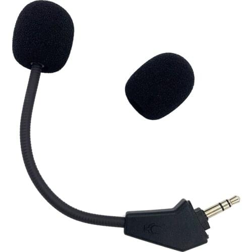 Gold-Plated Replacement Aux 3.5mm Game Mic Microphone Boom Foam for Corsair HS50 HS60 HS70 Pro SE Gaming Headsets Headphones