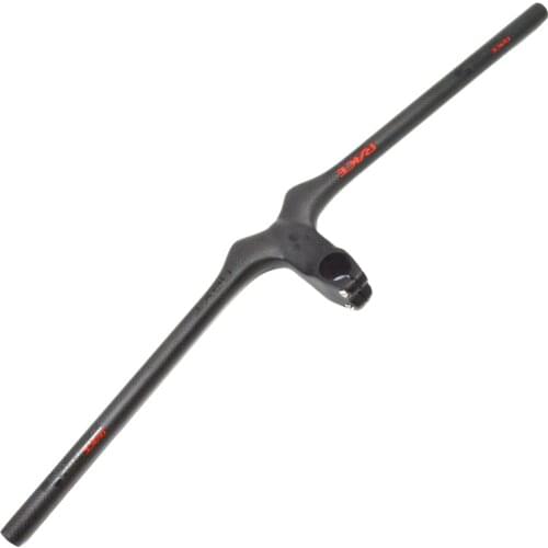 Raceface Full Carbon fiber MTB Handlebar 3K Integrated Bars Bicycle Parts Flat Handle bars Stem Fit for computer holder