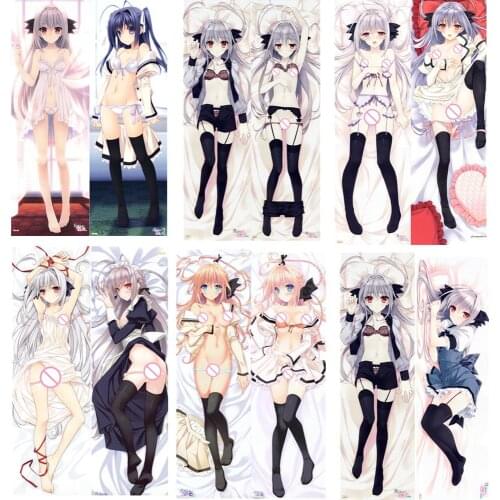 Tsuriotsu Tsuki ni Yorisou Otome no Sahou sexy girl Kokura Asahi Sakurakouji Luna Yanagase Minato body Pillowcase Dakimakura