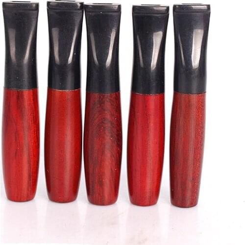 High Grade Safe and Healthy Wooden Red Sandalwood Cigarette Holder Gadgets for Men Cigarette Case Lighters E