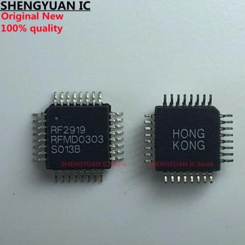 5 pcs/lot RF2919 RF2919TR13 QFP32 433/868/915MHZ ASK/OOK RECEIVER 100% new imported original 100%quality