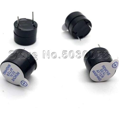 20pcs/lot 3V/5V/12V active buzzer Split body 12095 DC SOT plastic sealing tube long voice 12*9.5mm