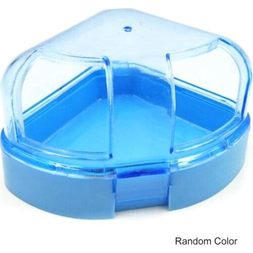 Hamster Bathroom Pet Plastic Mini Double Door Hamster Bath Container Shower For Hamster Small Animals Hamster Accessories