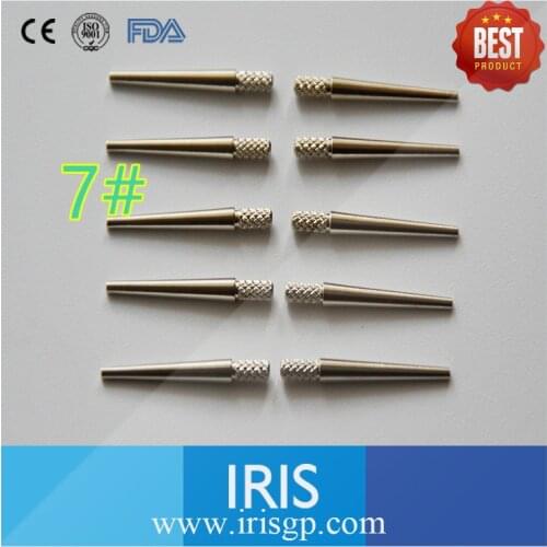 New 1000 pcs Dental Lab Material Pin 22 mm Brass Dowel Pins Silver 7# 9# 11# Long Medium Small 100% Brass