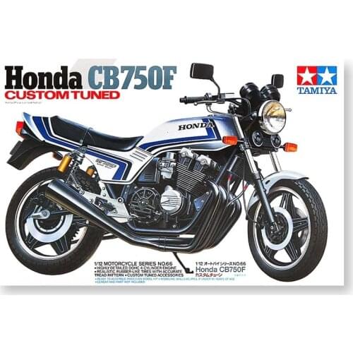 1/12 Tamiya Plastic Assembly Car Model Toy Honda CB750F Motorcycle Static Model DIY Assembly Kit #14066