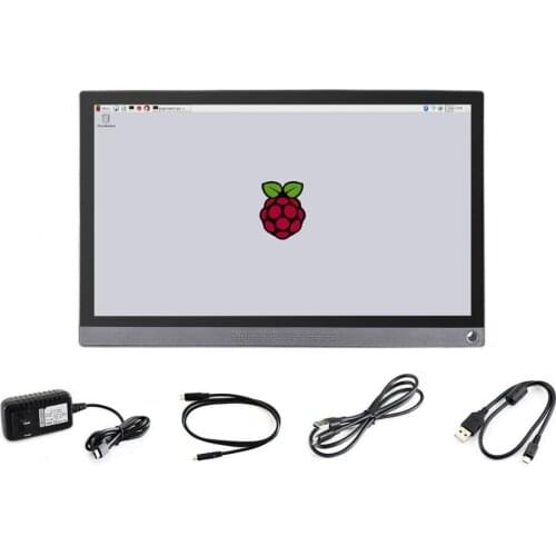 15.6inch Universal Portable Touch Monitor 1920*1080 Full HD IPS HDMI/Type-C Ideal Companion for Various Host Devices