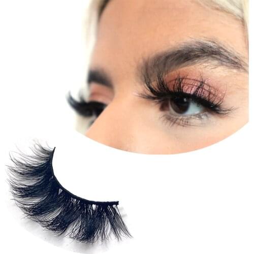 16mm Lashes 3D Real Mink EyeLashes Natural Fluffy Fast Delivery False Eyelash Extension Fake Sexysheep Lashes A04