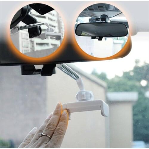 2021 Hot sale Car Rearview Mirror Mount Phone Holder For GPS Seat Smartphone Car Phone Holder Stand Adjustable Support