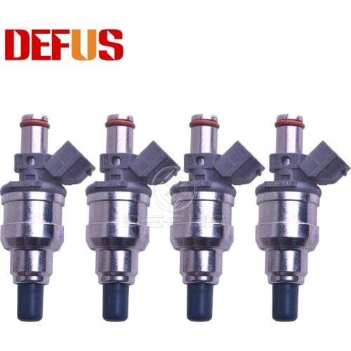 4PCS Original Fuel Injector For MAZDA 1.6L 1.8L 4CYL 1955002040 195500-2040 High Performance Nozzle Injection Injectors Spray