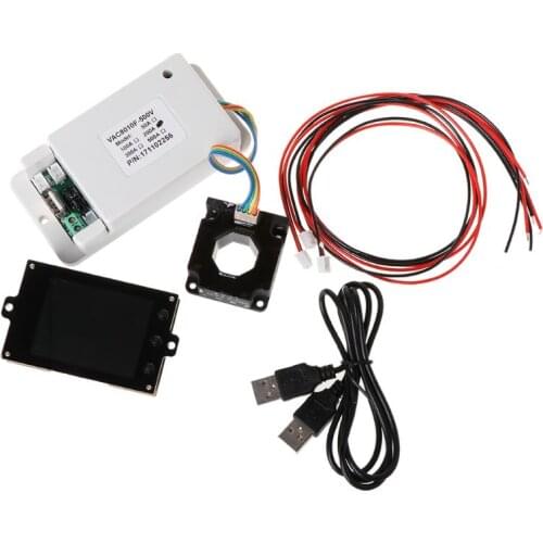 DC 500V 100A 200A 500A Wireless Voltmeter Ammeter Coulometer Battery Power Meter Drop shipping