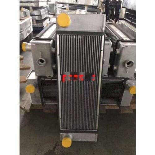 By EMS Tank radiator all aluminum for Komatsu pc 50 MR-2 water tank Thick 115 mm Width 225 mm Height 715 mm