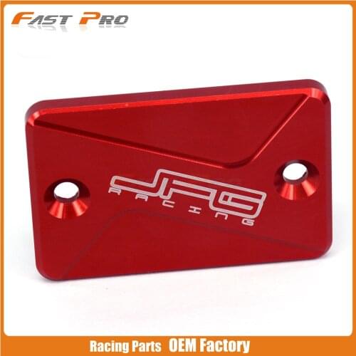 CNC Alloy Front Brake Reservoir Fluid Cover Cap Fit For HONDA XR 50 100 230 250 400 CRM80 CRM50 FTR223 SL230 TRX 300 400 450