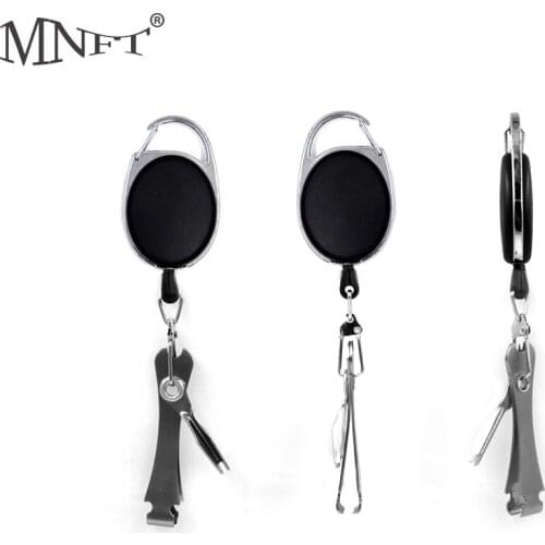 MNFT Quick Nail Knot Tying Tool Knot Tyer and Clippers Nipper w/ Zinger Retractor