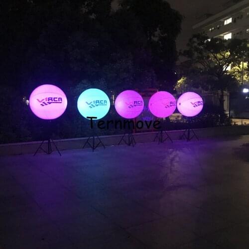 Fashion Standing Tripus LED PVC Balloon For Christmas Or Wedding inflatable stand tripod balloon inflatable stand balloon