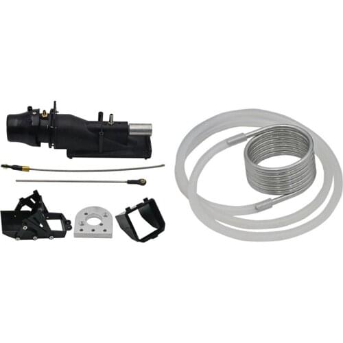 540 Motor Spray Thruster Water Turbo Power Servo Jet with Motor Pipe, for RC Boat