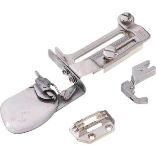 Industrial Sewing Machine Part Clean Finish Shirt Tail Hemmer Attachment Set