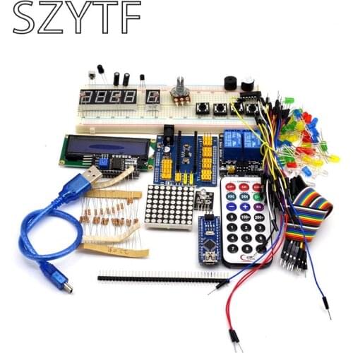 Beginners starter kit nano 3.0 DIY kit for Arduino IDE with case