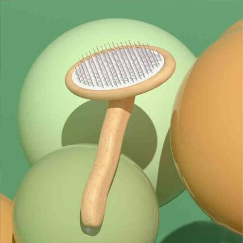 Pet Comb Cat Massage Combs Shedding Brush Grooming Tools Hair Remover Dog Beauty Tools for Long Short Haired Cats Kitten Puppies