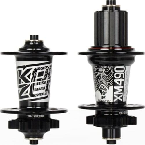 New Koozer XM490 Hubs Sealed 4 Bearing MTB Mountain Bike Hub Rear Hub 10*135mm QR 12*142mm Thru 32 Holes Disc Brake Bicycle Hubs
