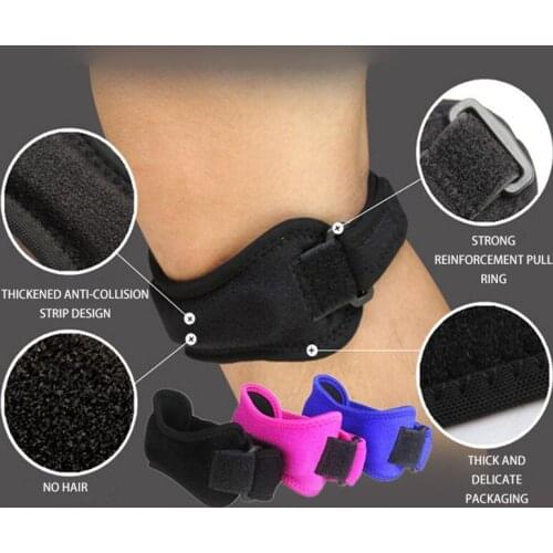 1PCS Adjustable Knee Patellar Tendon Support Strap Band Knee Support Brace Pads for Running basketball Outdoor Sport