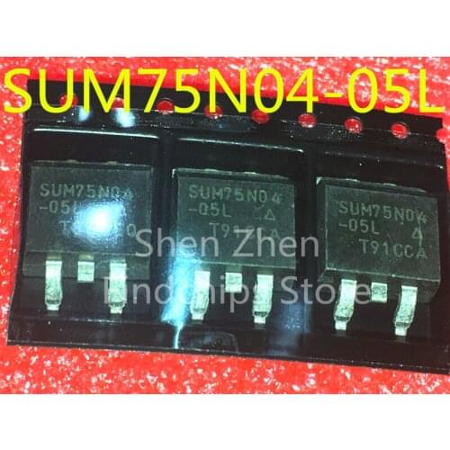 100% New&Original In Stock SUM75N04-05L TO-263