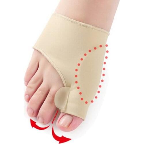 100pair Hallux Valgus Brace Toe Orthopedic Correction Socks Separator Adjuster Correction Pedicure Feet Care Bone new