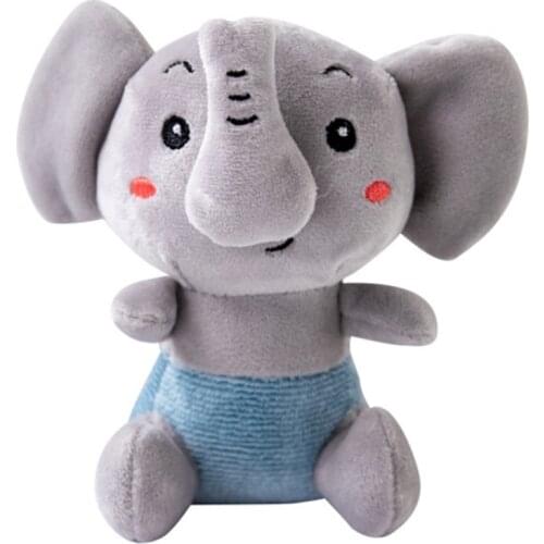 12CM cartoon elephant doll accessories baby elephant doll pendant