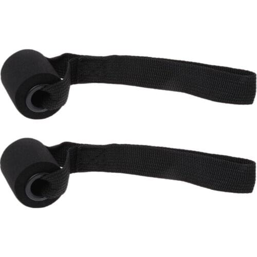 2pcs Home Gym Fitness Resistance Bands Tubes Door Anchors Yoga Pilates Exercise 27RD