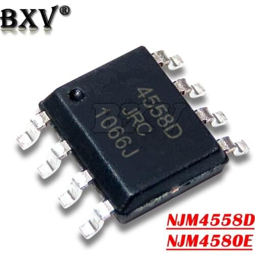 20PCS JRC4558D SOP-8 NJM4558D SOP 4558 SMD new original